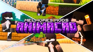🌸 Os MELHORES mods de ANIMAÇÃO para MINECRAFT (1.20.2+ a 1.12 )