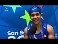 Recibe su medalla de bronce Krystal Rosado