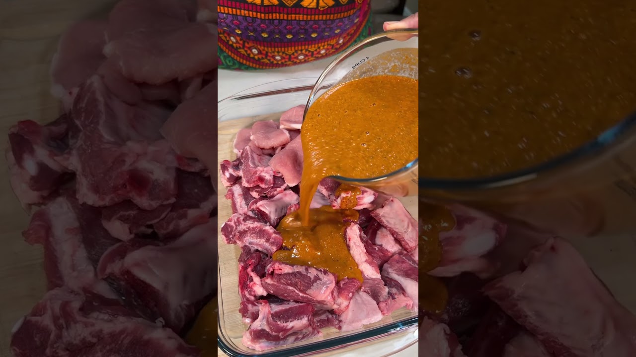 Carne adobada guatemalteca 