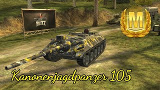 Wot blitz: Kanonenjagdpanzer 105 Mastery(4102DMG 5Kills)