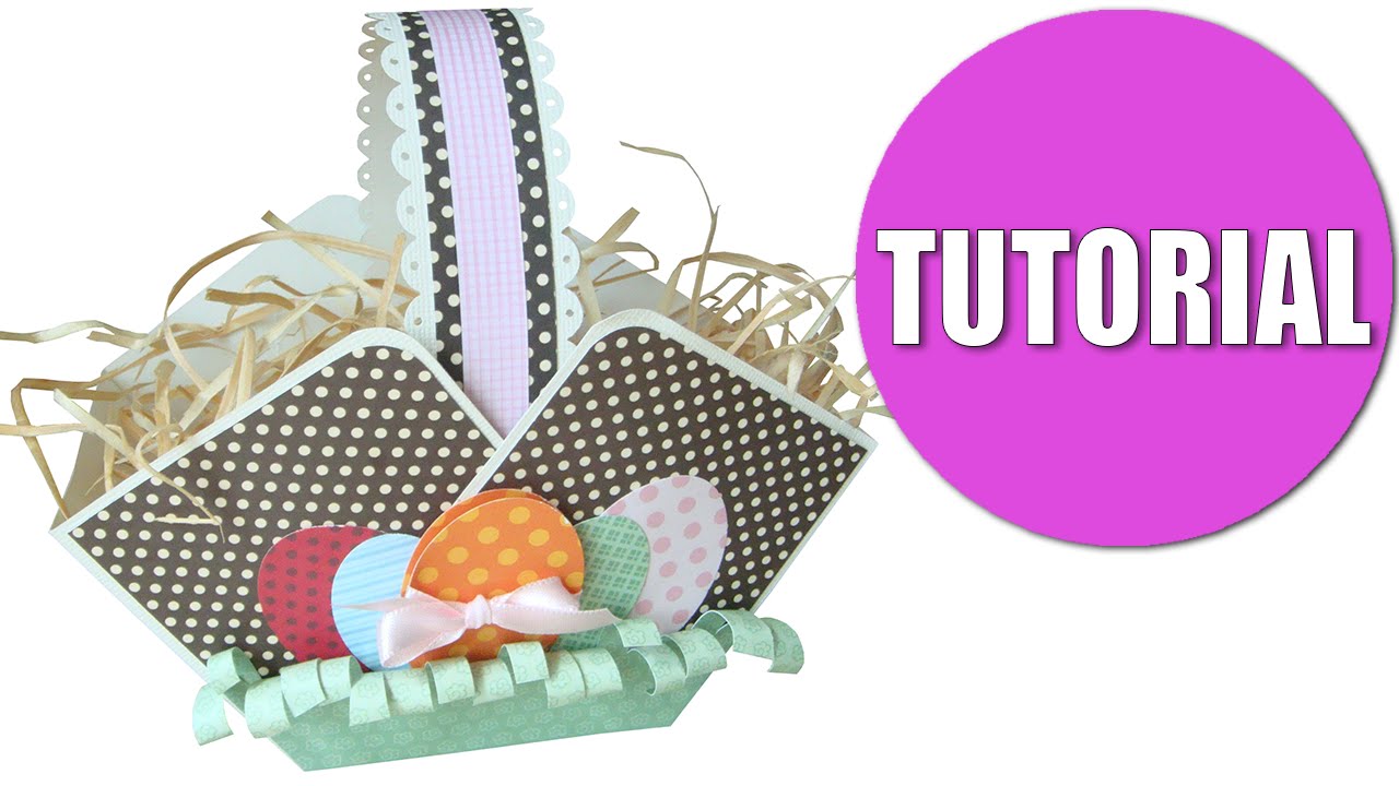 Como fazer | Cesta de Páscoa | PAP modelo 2