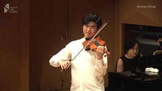신한라이브클래식 독주회-유현석 바이올린 Shinhan Live Classic Violin Recital Hyunseok Yoo violin(2022.03.02)