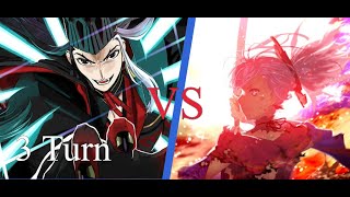 FGO NA Heian-Kyo Finale Rakshasa King Ashiya Douman 3 Turn Miyamoto Musashi Lostbelt 5 5