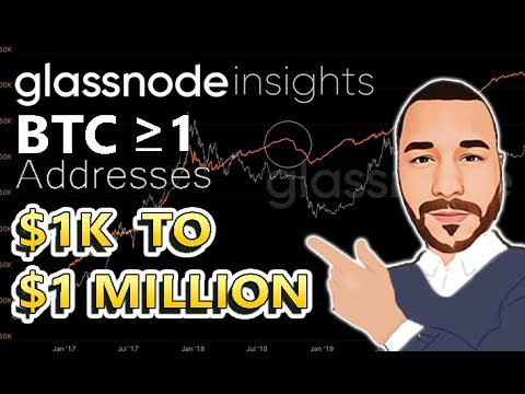 🔥 Turn $1K Into $1 Million Just By Watching This Chart! - Glassnode On Chain Analysis! BTC Addresses