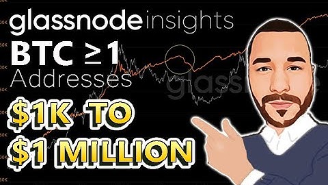 🔥 Turn $1K Into $1 Million Just By Watching This Chart! - Glassnode On Chain Analysis! BTC Addresses