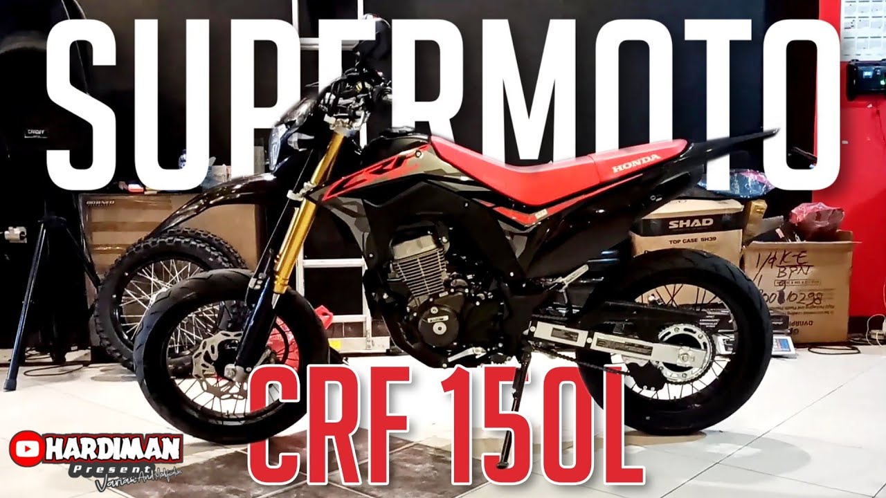 Supermoto Crf 150 Modifikasi Terbaru 2020 YouTube