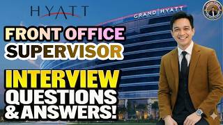 Front Office Supervisor Interview at 5-Star Hotel