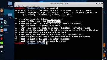 Ethical Hacking and Cyber Security #44 Analysis Image by Foremost Tool