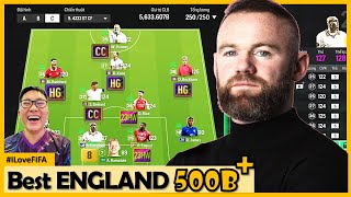 Phá 500 Tỷ I Love Nâng Cấp Đội Hình TUYỂN ANH Khủng Nhất Với: KANE, ROONEY, RASHFORD & BECKHAM HG