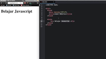 Tutorial 1 Perkenalan Javascript (Part1)