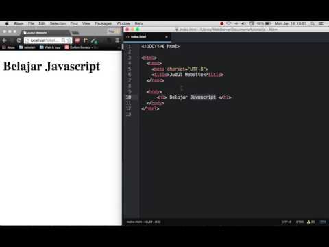 Tutorial 1 Perkenalan Javascript (Part1)