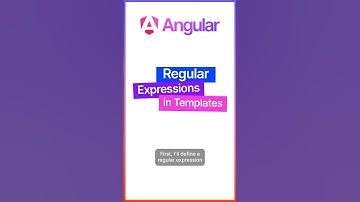 Regex in Angular Templates?! 🤯