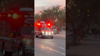 PHX Fire dept. R52 transporting #az #cool #viral #firedepartement #phxaz