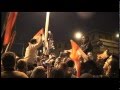 إحتفالات تنحي مبارك في مصر الجديدة
