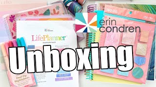 ERIN CONDREN 2024 LIFEPLANNER LAUNCH DAY HAUL | UNBOXING