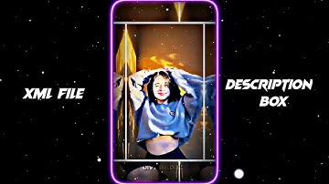 CHIKNI CHAMELI 🥵🔥 || NEW XML FILE 💓💥 || ALIGHT MOTION || BY DIVYAMEDITZ.