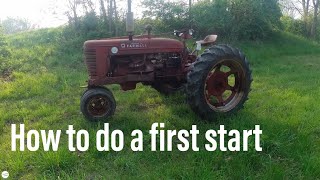 How to start Barnfind Tractors for beginners