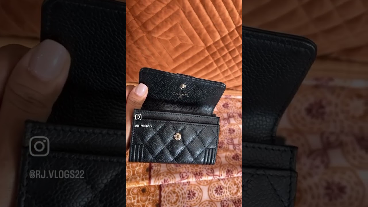 Chanel Boy Card Holder