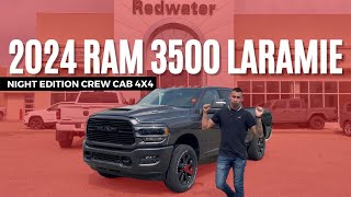 New 2024 RAM 3500 Laramie Night Edition Crew Cab 4x4 - Cummins | Stock  RR38491 - Redwater Dodge