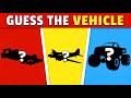 Guess the Right Vehicle? 🚗 Fun Quiz Game for Kids | Wheel Match TV