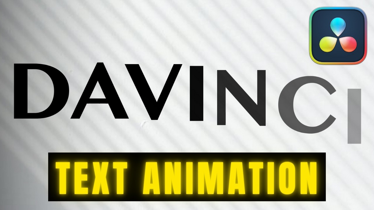 EASY TEXT REVEAL Effect in DaVinci Resolve - YouTube