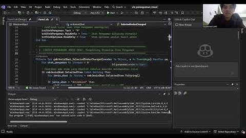 UTS PEMROGRAMAN VISUAL 250401020023 MUHAMAD LUTHFI