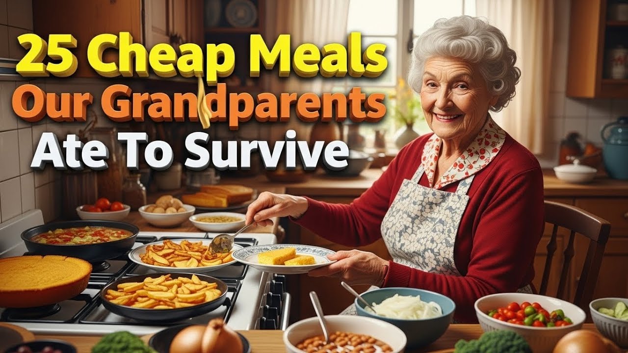 25 Frugal Meals Our Grandparents Relied On to Survive |Grandparents’ Forgotten Frugal Feasts!