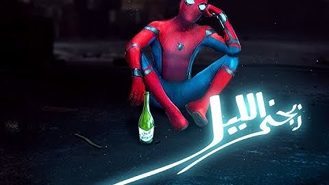 Spider-Man seems sad _Fantasy Photo Manipulation _ speed art