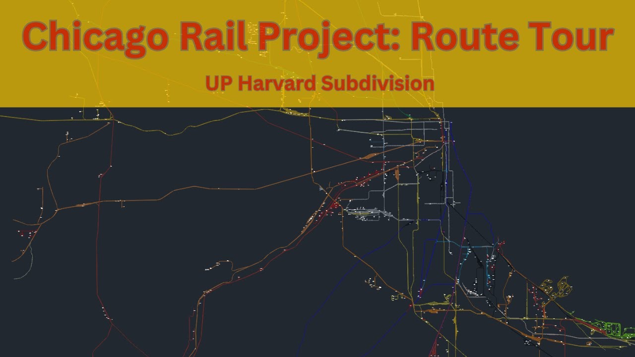 Delve into the Network: UP Harvard Sub - Your Trainz Route Tour | The ...