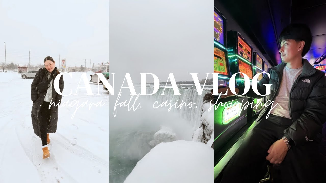 winter break in canada | niagara Falls, shopping & more!