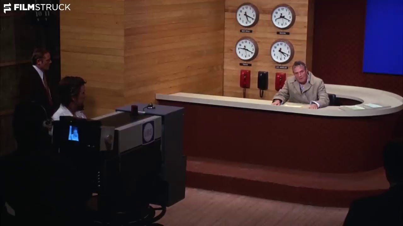 NETWORK- Sidney Lumet -1976  I'm Mad As Hell and