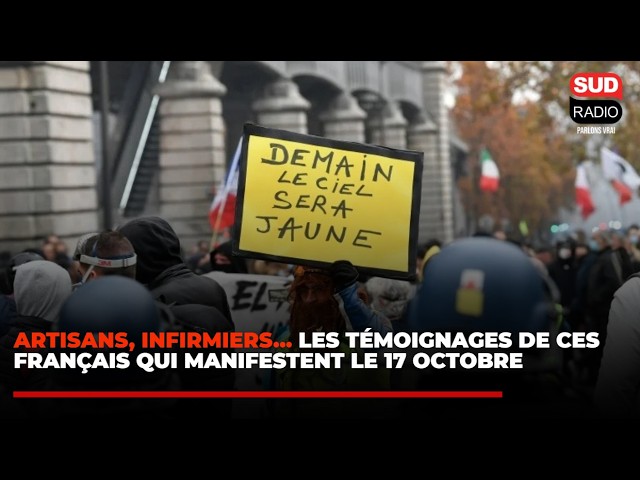 "On est là pour débloquer le pays !" Yves et Ambre manifesteront ce 17 octobre et témognent