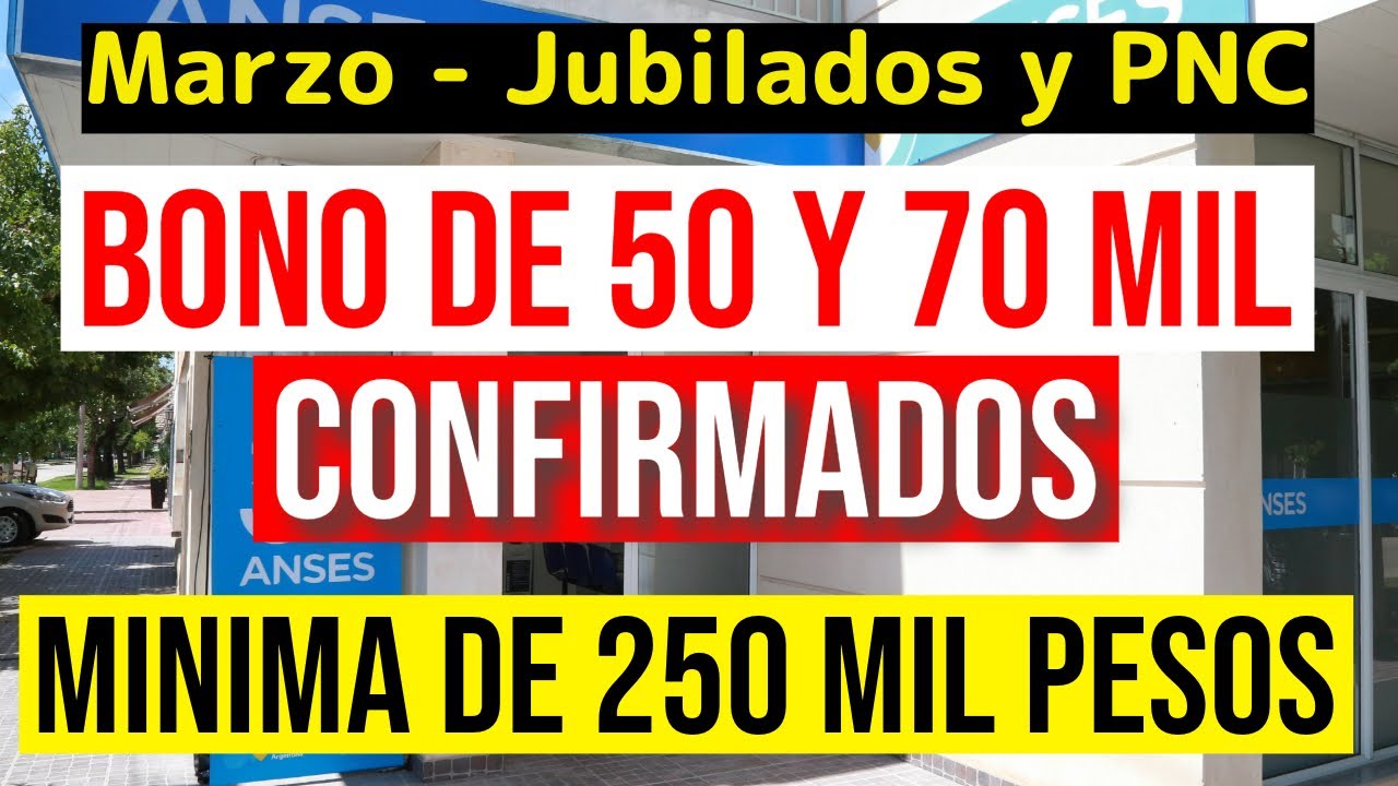 🛑BONO DE 💲50 MIL Y 💲70 MIL PESOS y Aumento Ya confirmado - Jubilados y ...