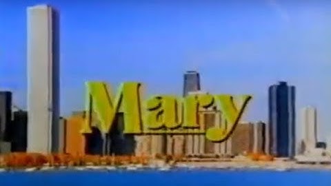 "Mary" TV Pilot Opening/Intro