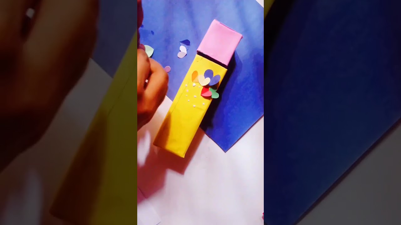 Best out of waste | Colgate box decor birthday surprise box 