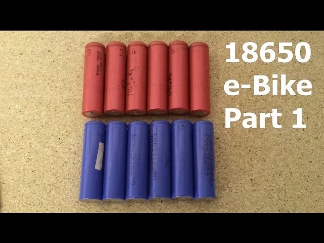 Lithium Ion 18650 48v e-Bike battery build DIY - Part 1 - Cell Capacity  Discharge Test - YouTube