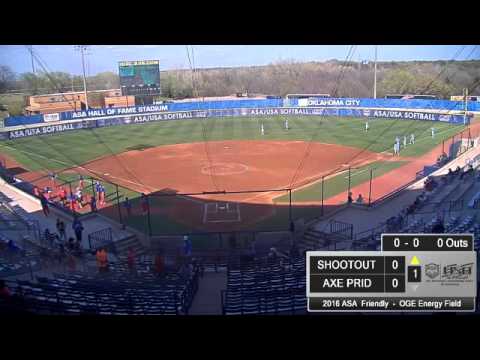 3-26-2016 USA Softball ASA Friendly - OGE Energy Field - YouTube