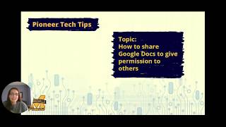 How to share Google Docs and Give Permission to Others