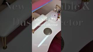 New nail table setup🤩✨Afinia Dust Collector #afinia #afiniadustcollector #dustcollector