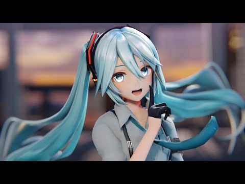 {MMD} Beat Eater - ポリスピカデリ【YYB初音ミク】