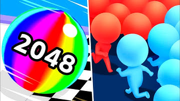 Ball Run 2048 | Count Master - All Level Gameplay Android,iOS - NEW APK MEGA UPDATE