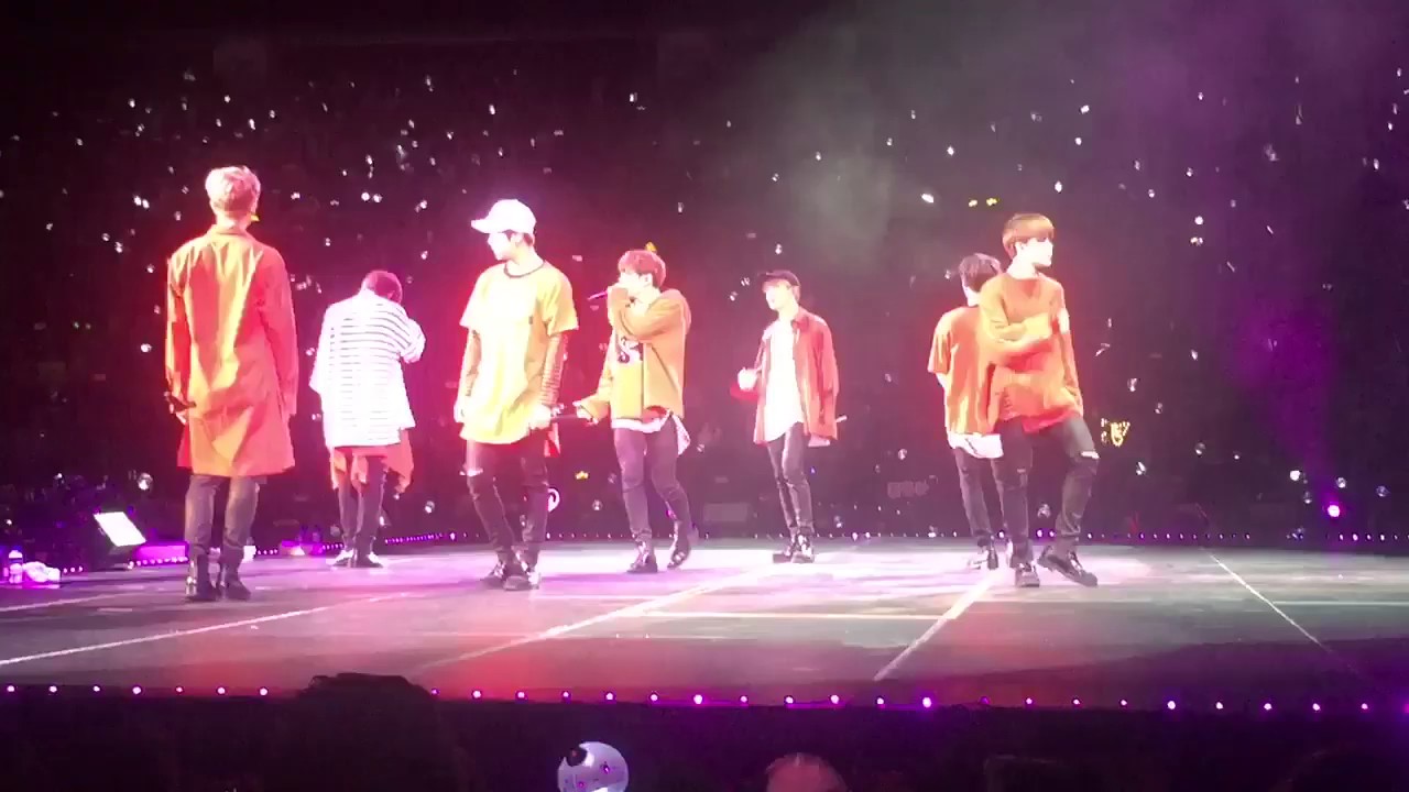 [170323] Fancam BTS The Wings Tour in Newark - I Need U - YouTube