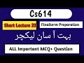 CS 614| Lecture 23| Vu Zone With Niaz| Finalterm Preparation|