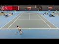 2024 Tennis Canada Fischer U14 Indoor National Championships 🎾 Court 2 | Day 6 [April 6, 2024]