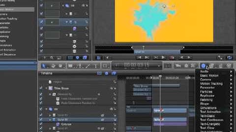 Apple Motion 5 Tutorial - How to Apply Behaviors