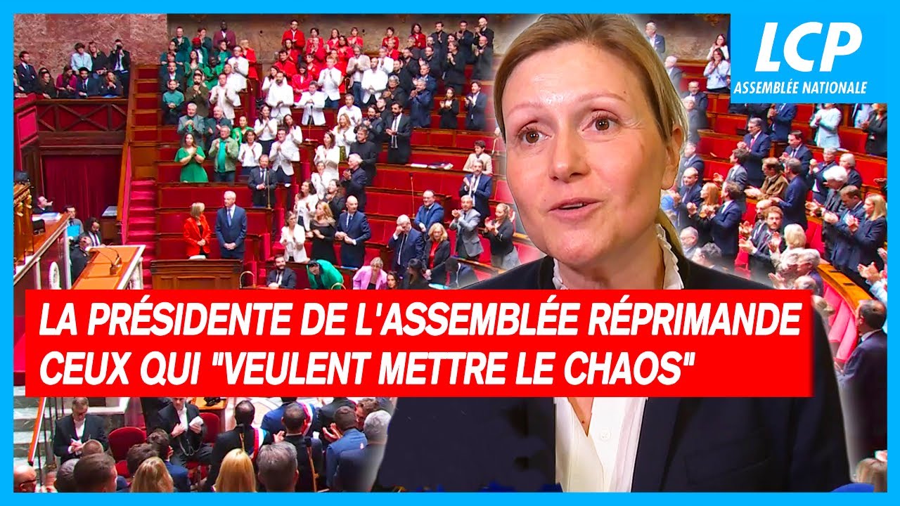 Yaël Braun-Pivet réprimande ceux qui 