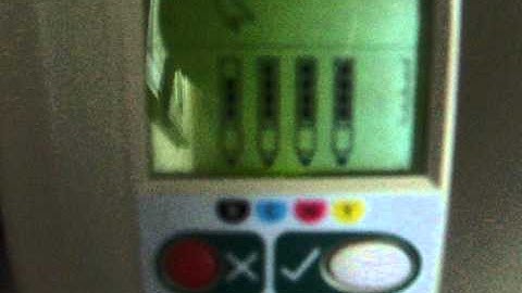 HP DESIGNJET 110plus color Index sheet print