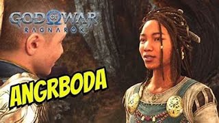 Atreus Meets Angrboda for the First Time | God of War Ragnarok Cutscene