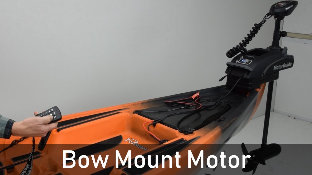 NuCanoe Bow Motor Mount YouTube