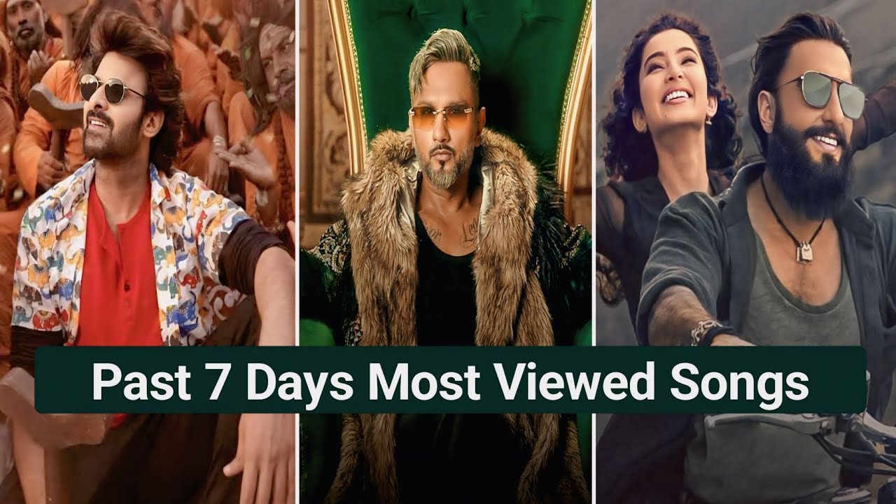 Past 7 Days Most Viewed Indian Songs On YouTube 2026 | Trending Indian Songs This Week 